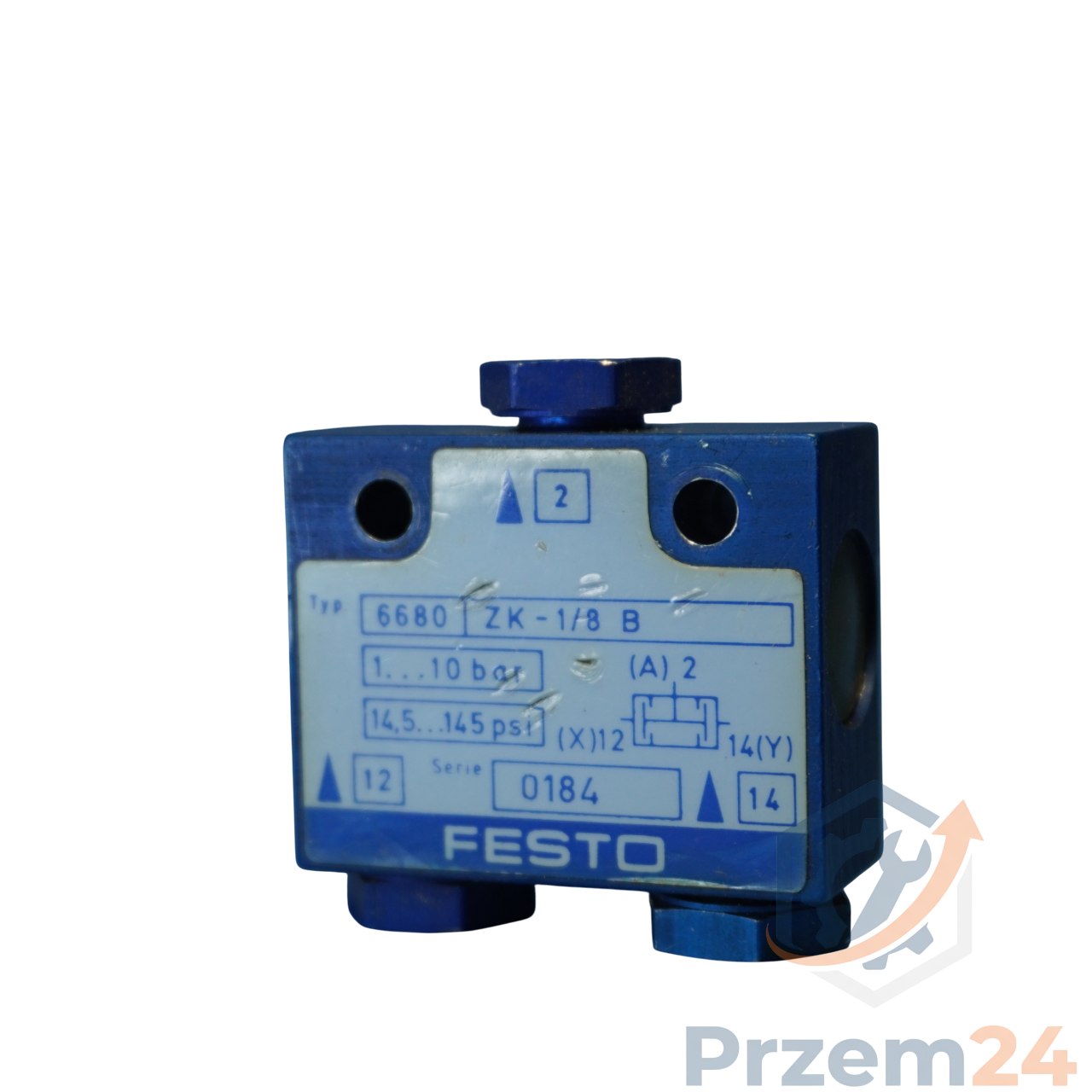 Festo-ZK1-8B-6680-Zawór-pneumatyczny-i-bramowy-(ZESTAW-2-SZT)