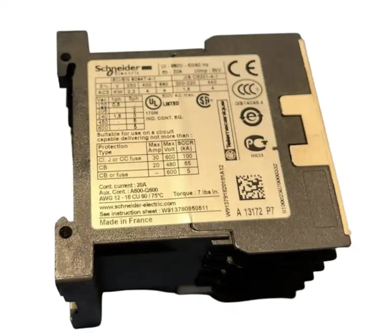 Schneider-LC1K0910P7-Stycznik-3P-230V-9A-5