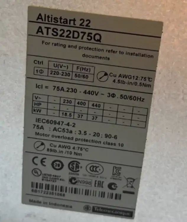 Schneider-ATS22D75Q-Układ-łagodnego-rozruchu-3‑fazowy-2
