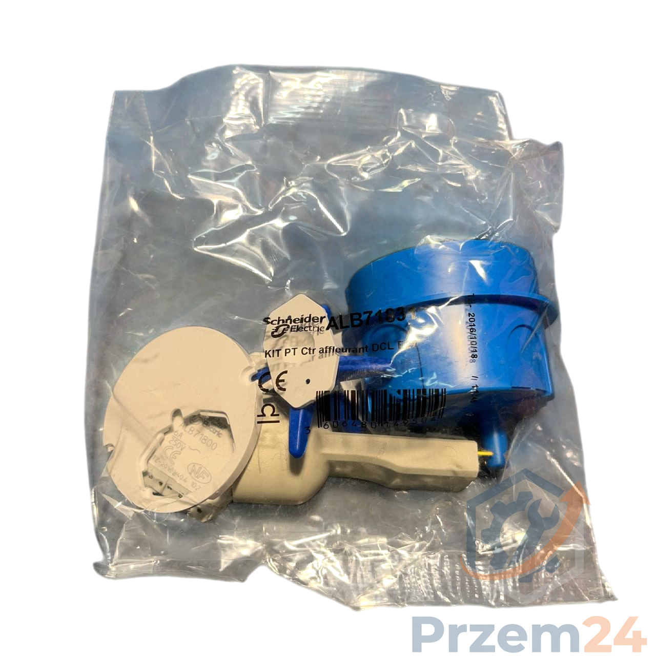 Schneider-ALB71831-Multifix-DCL,-Puszka-centralna-d67-z-pokrywą