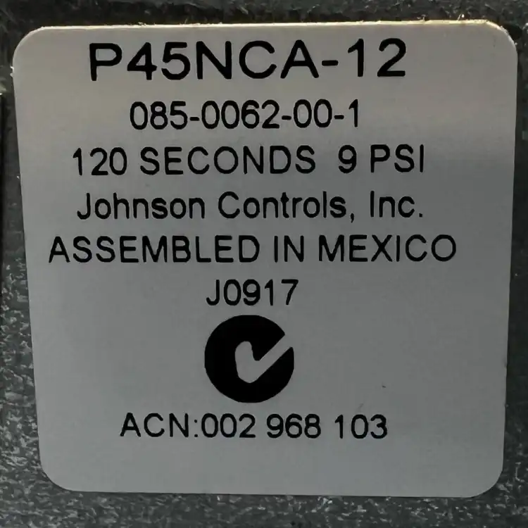 JOHNSON-CONTROLS-P45NCA12-P45NCA12-Sterownik-ciśnienia-oleju-6