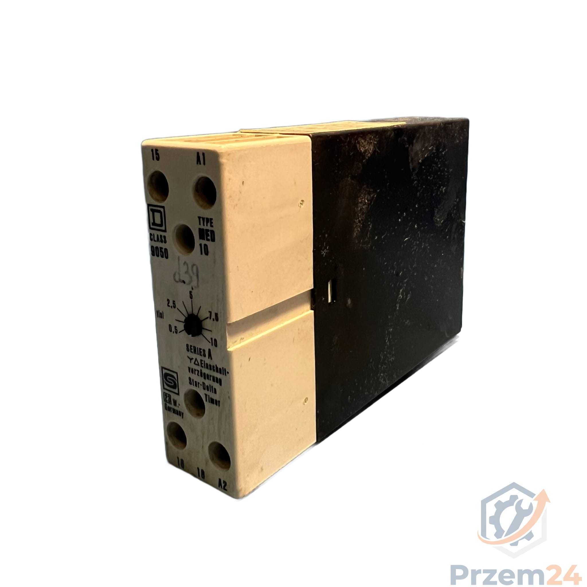 Square-D-Class-9050-Type-MED10-Przekaźnik-czasowy-0.510-sec