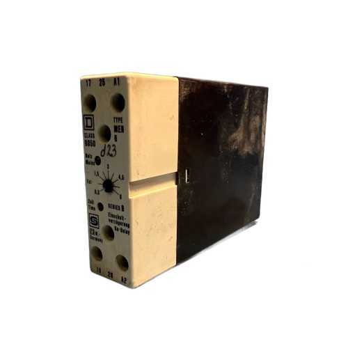 Square-D-CLASS-9050-Type-MER6-Przekaźnik-czasowy-0.36-SEC