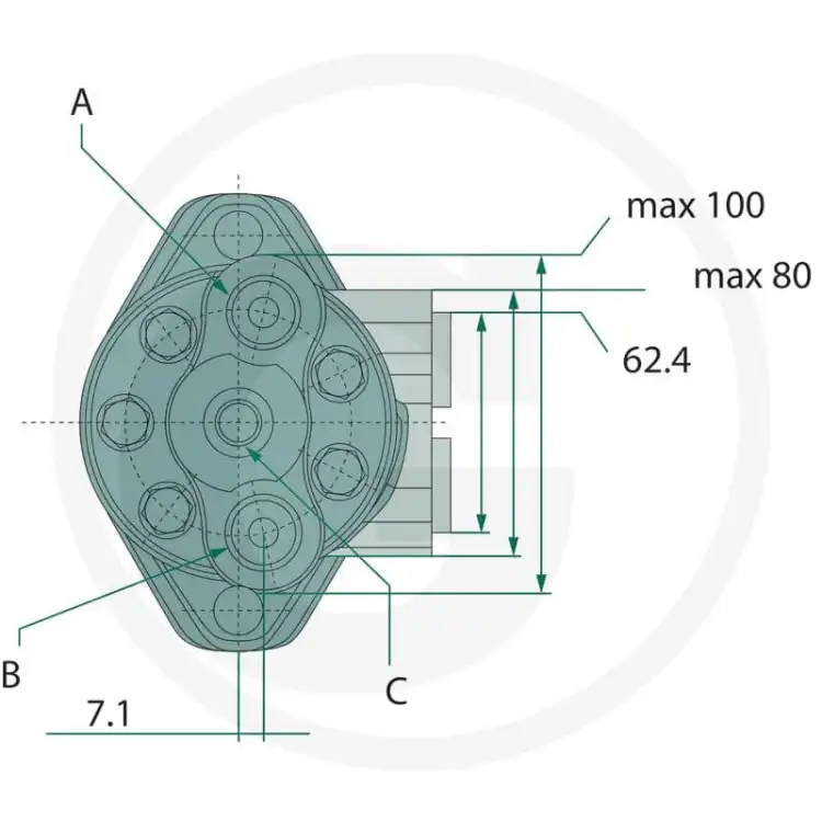 WHITE-OMP-X-50-11185710-Silnik-hydrauliczny-D-=-25mm-5