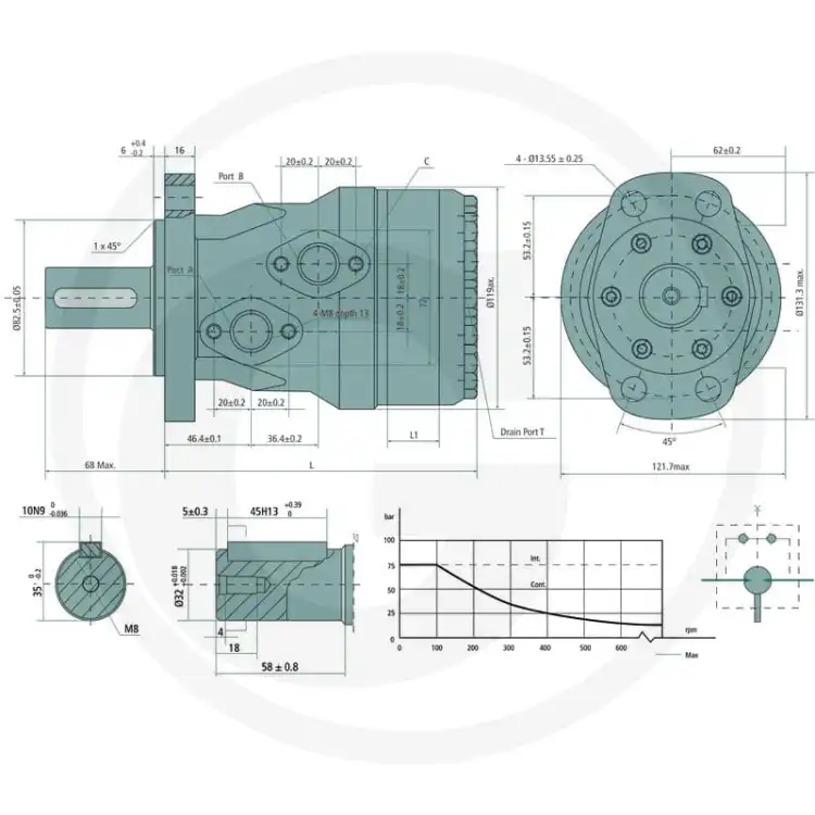 GRANIT-BMH-200-151H1002-Silnik-hydrauliczny-D=32mm-2