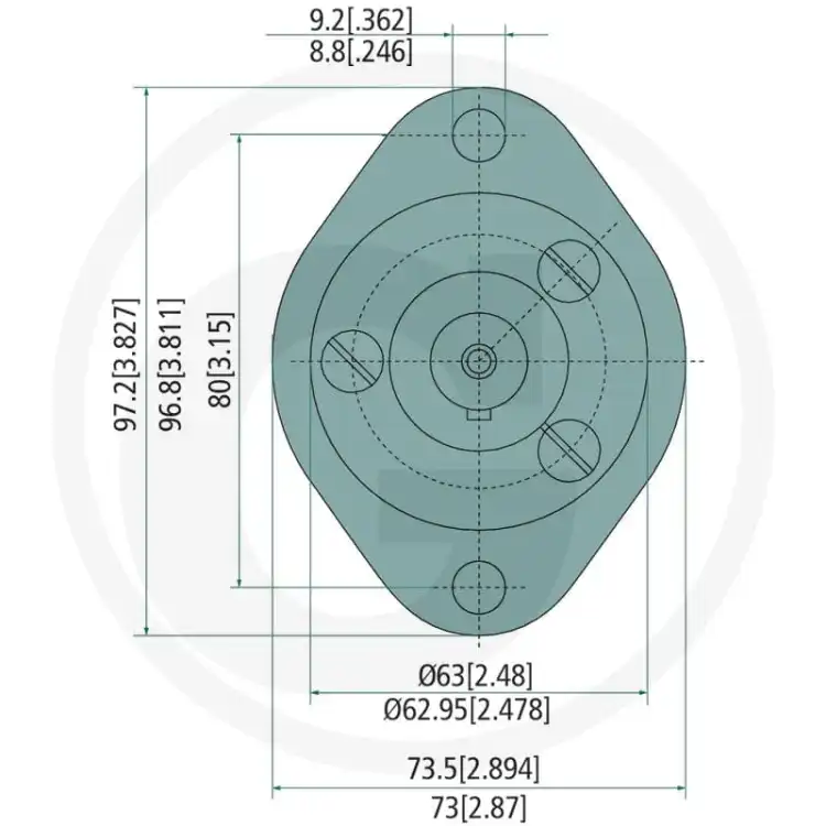 WHITE-151G0211-Kołnierz-przedni-do-White-OMM-Silnika-hydraulicznego-3