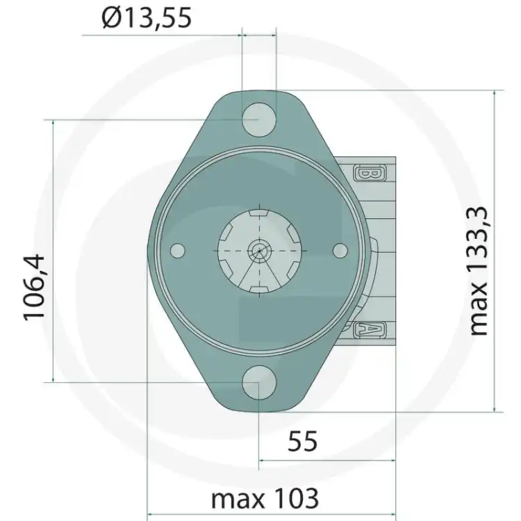 WHITE-OMP-X-100-11186740-Silnik-hydrauliczny-D-=-1-Z6-4