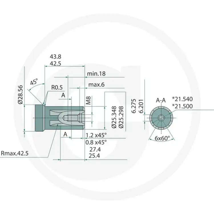 WHITE-OMP-X-100-11186740-Silnik-hydrauliczny-D-=-1-Z6-5