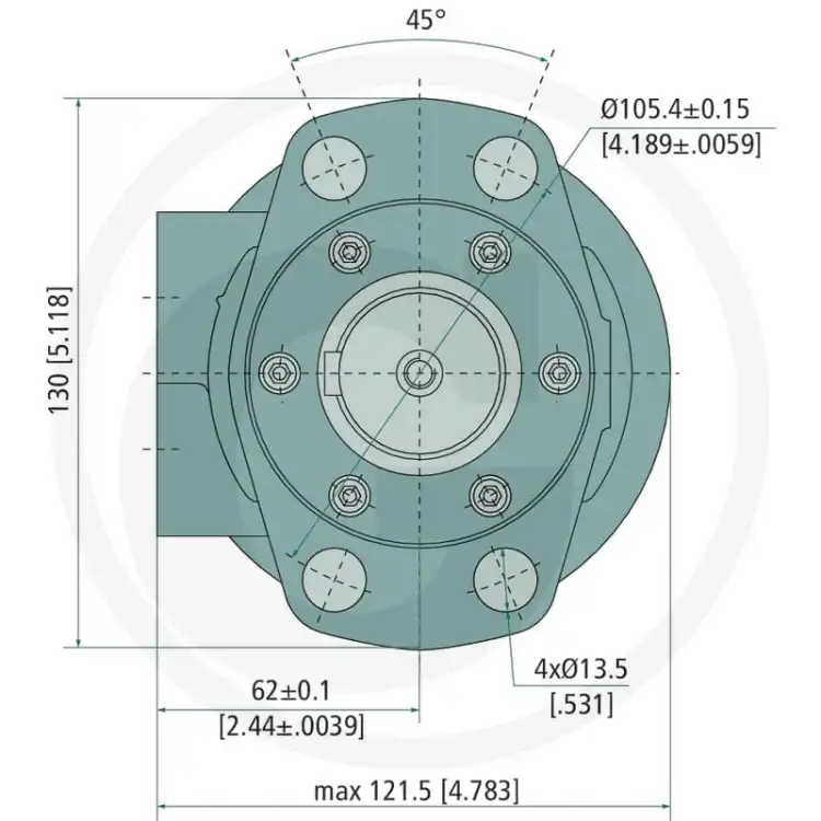 M+S-MH250C-MH-250cc-Silnik-hydrauliczny-D=32mm-1-2''-3