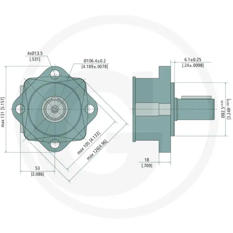 M+S-MS400C-MS-400-Silnik-hydrauliczny-D=32mm-3