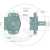 M+S-MPF-125-Silnik-hydrauliczny-D=32mm-3