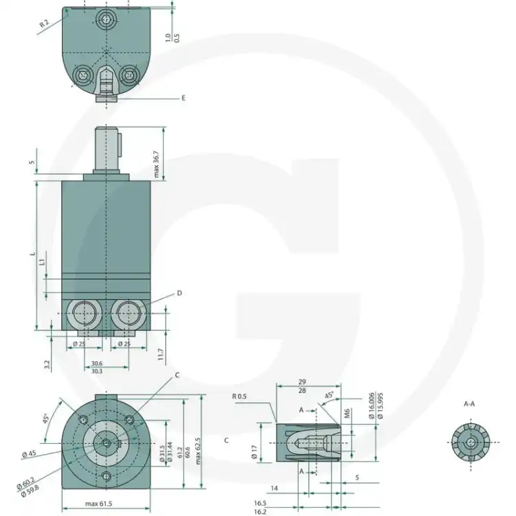 WHITE-151G0027-OMM-12,5-SA-Silnik-hydrauliczny-2