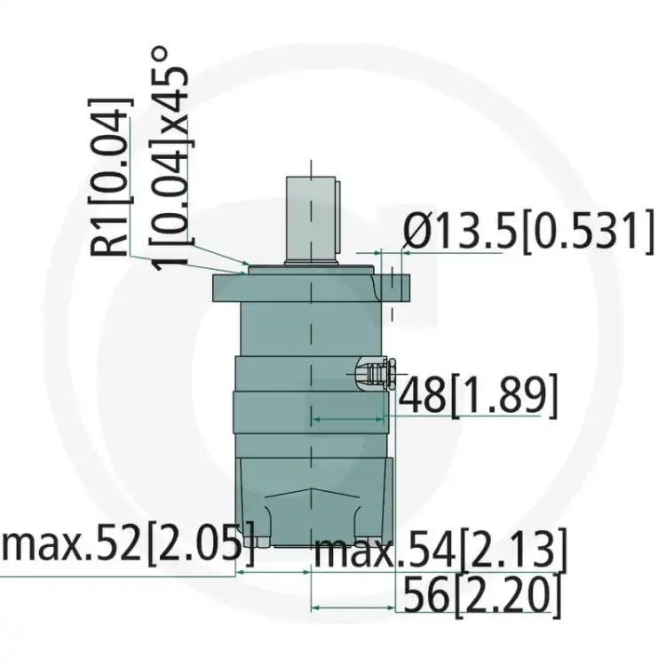 WHITE-151F0501-OMS-100-Silnik-hydrauliczny-D=32mm-3