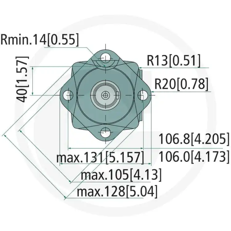 WHITE-151F0504-OMS-200-Silnik-hydrauliczny-D=32mm-4
