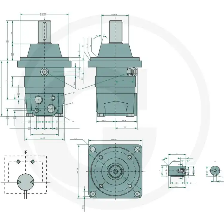WHITE-151F0526-OMSW-250-Silnik-hydrauliczny-5