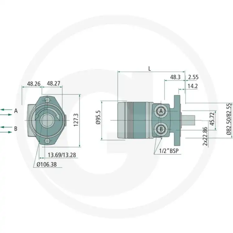 Parker-TE0080CW260AAAB-Silnik-hydrauliczny-orbitalny-2