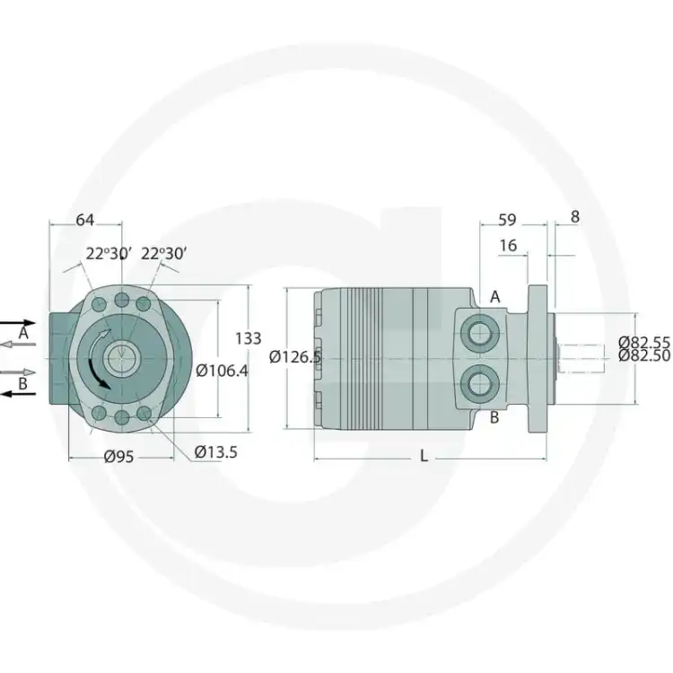 Parker-TG0280EW460AAAB-Silnik-hydrauliczny-orbitalny-2