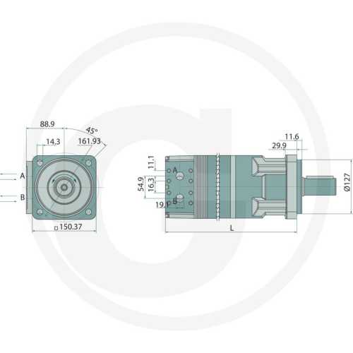 Parker-TK0630K4640AAAB-Silnik-hydrauliczny-orbitalny