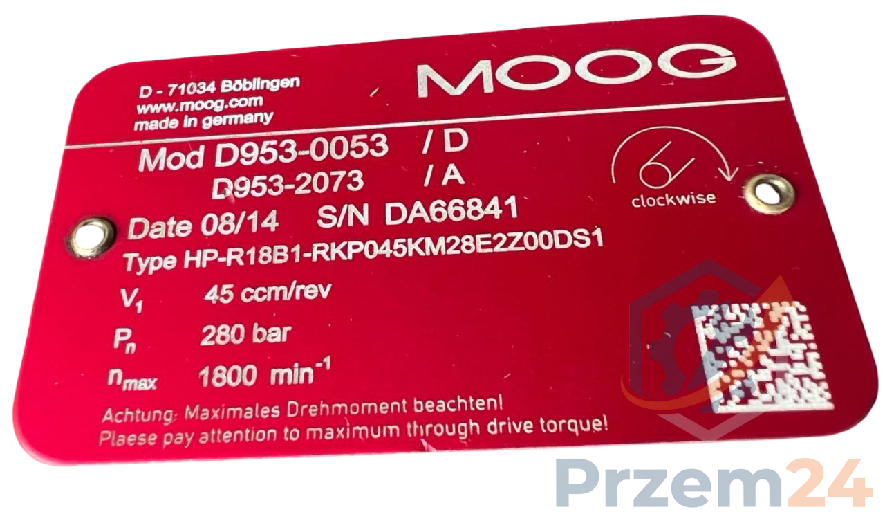 MOOG-D953-0053-D,-D953-2073-A,-HP-R18B1-RKP045KM28E2Z00DS1-Pompa-hydrauliczna,-MOOG-D920-139-(MOOG-R