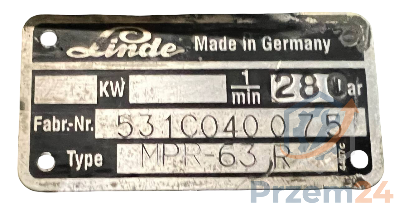 Linde-MPR-63R-MPR63R-Pompa-hydrauliczna
