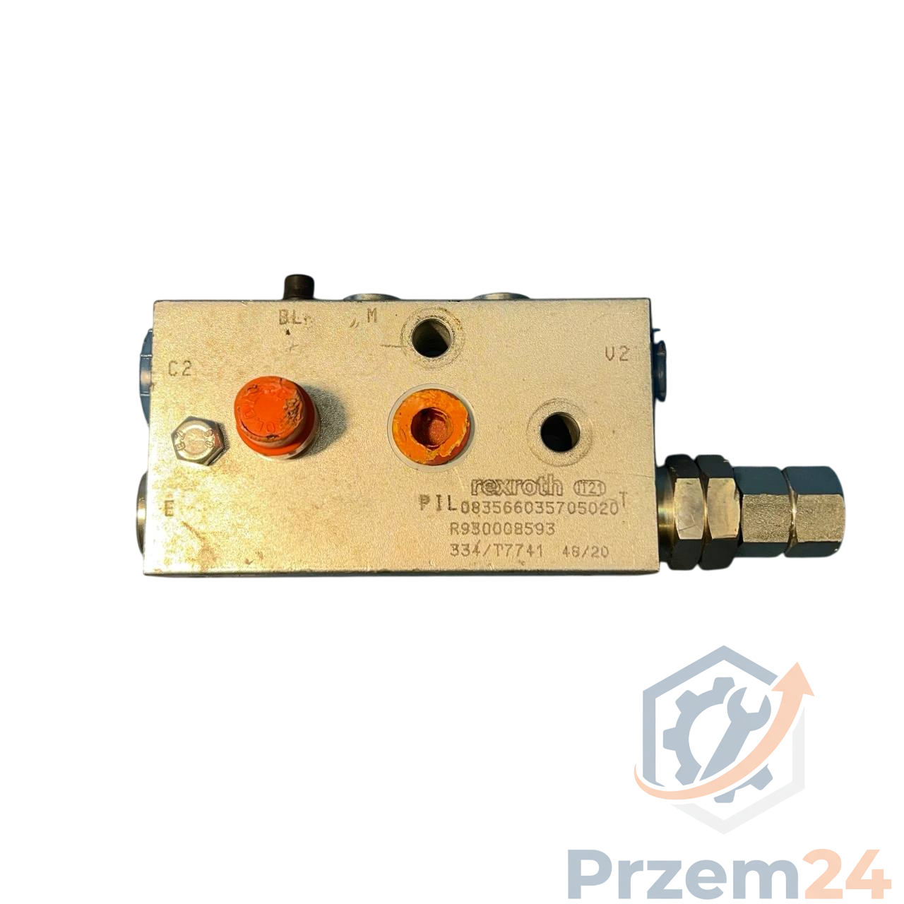 Rexroth-R930008593-(JCB-334-T7741)-Zawór-hydrauliczny-do-JCB-86C-1,100C-1
