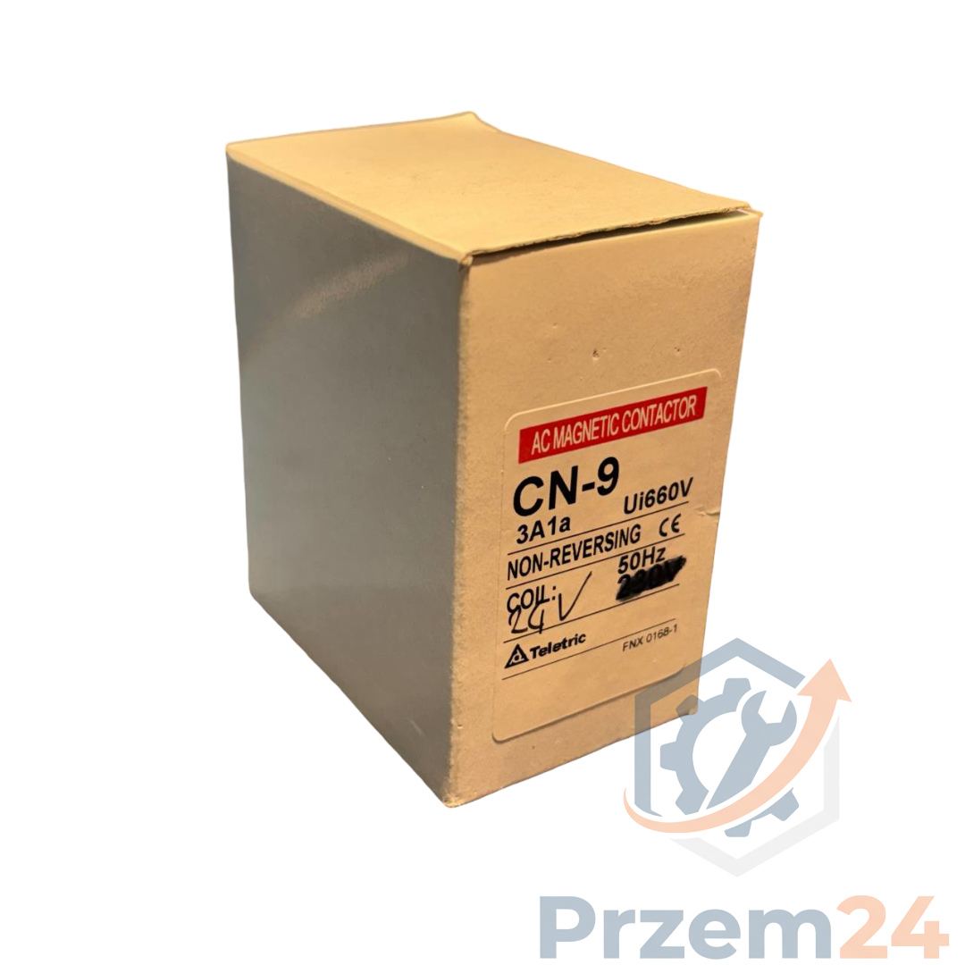Teletric-CN-9-AC-Stycznik-magnetyczny-3A1a-Ui660V-24V-50Hz