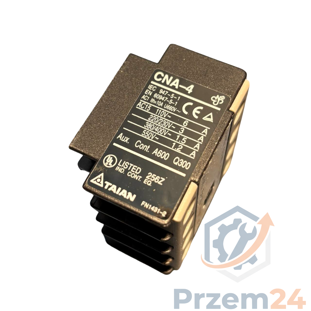 Teletric-TECO-Taian-CNA-4-CNA-440-Stycznik-Pomocniczy-10A-660V