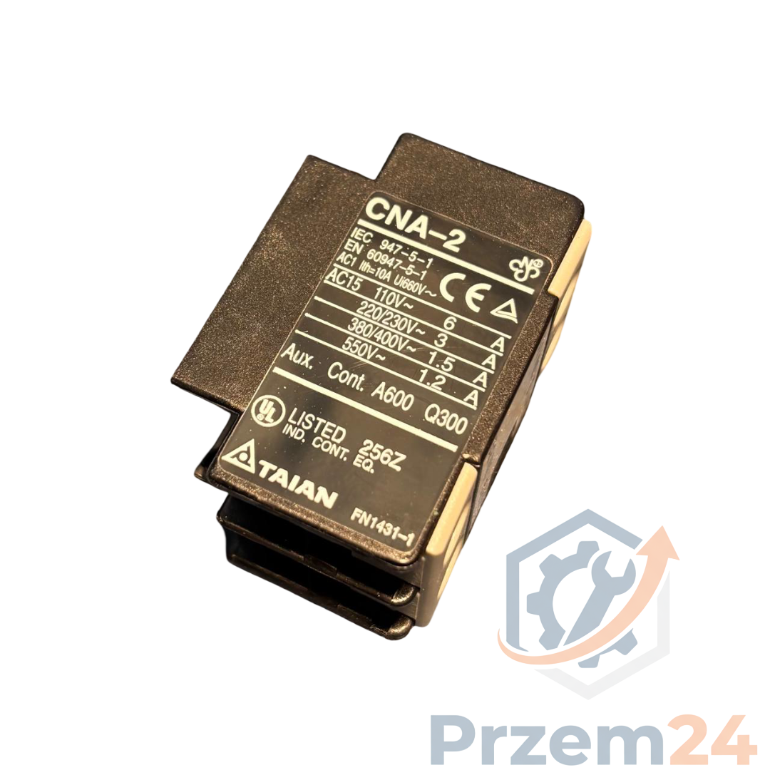 Teletric-TECO-Taian-CNA-2-CNA-202-Stycznik-pomocniczy-10A-660V