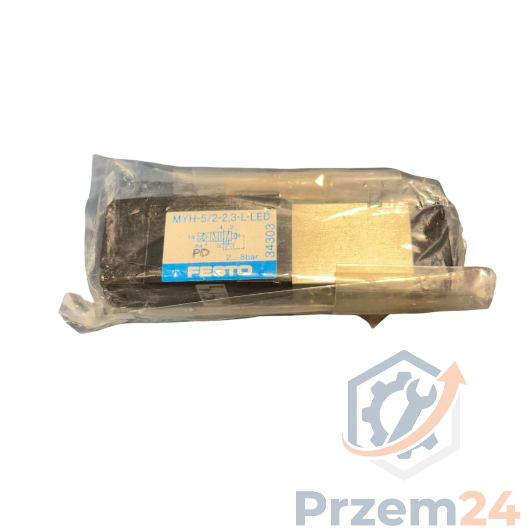 Festo-MYH-5-2-2,3-L-LED-34303-Elektrozawór-2-8-Bar