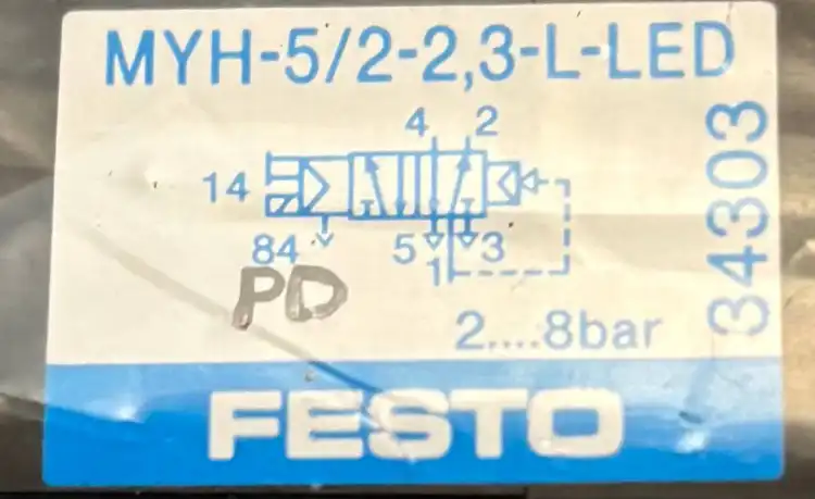 Festo-MYH-5-2-2,3-L-LED-34303-Elektrozawór-2-8-Bar-2