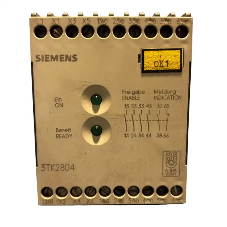 SIEMENS-3TK2804-3TK2804-0AL2-Przekaźnik-bezpieczeństwa-4NO+1NO+1NC-2