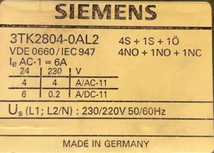 SIEMENS-3TK2804-3TK2804-0AL2-Przekaźnik-bezpieczeństwa-4NO+1NO+1NC-3