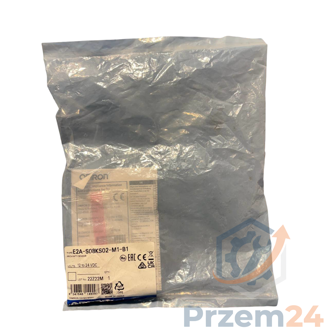 OMRON-E2A-S08KS02-M1-B1-Czujnik-indukcyjny-12-24-VDC