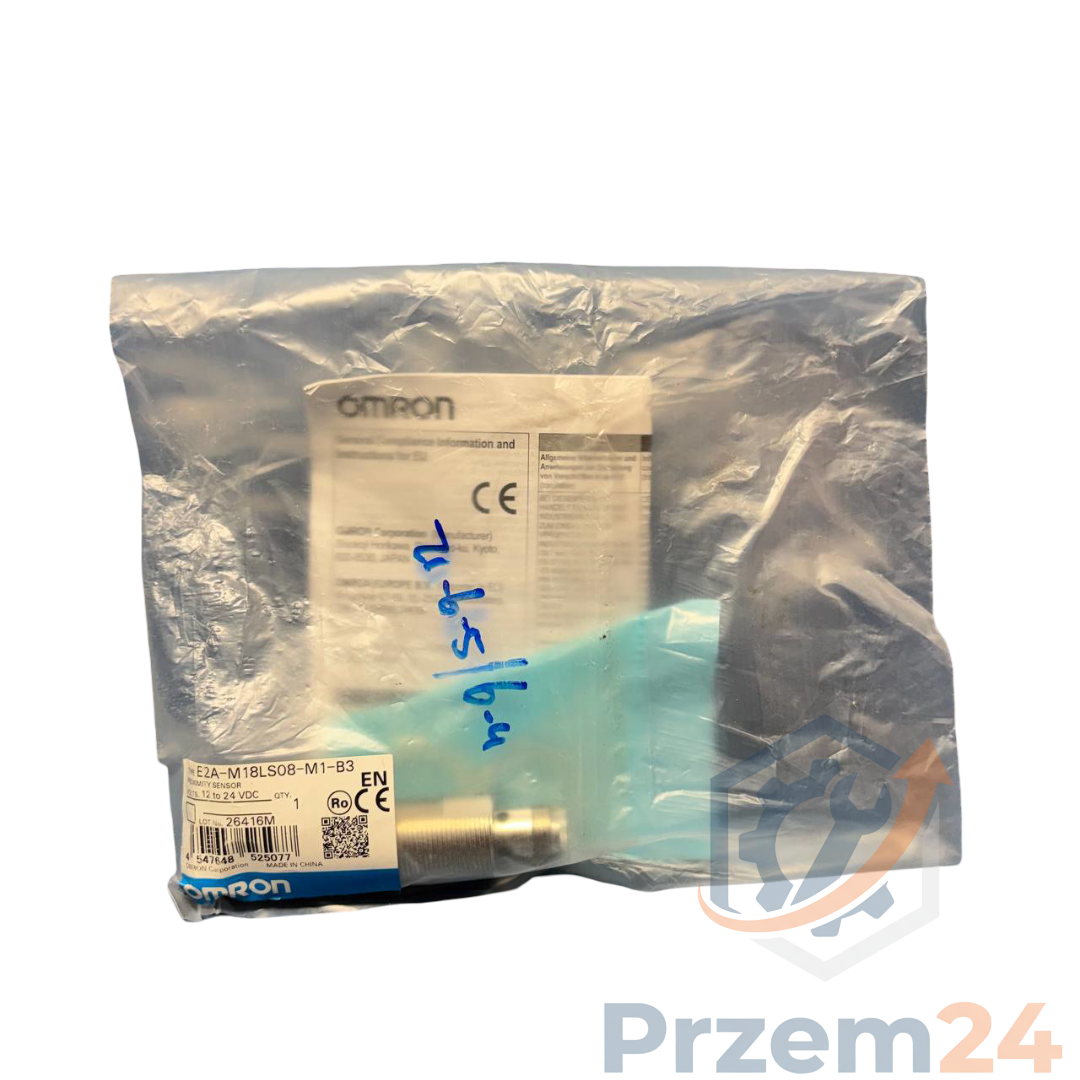 OMRON-E2A-M18LS08-M1-B3-Czujnik-indukcyjny-12-24-VDC