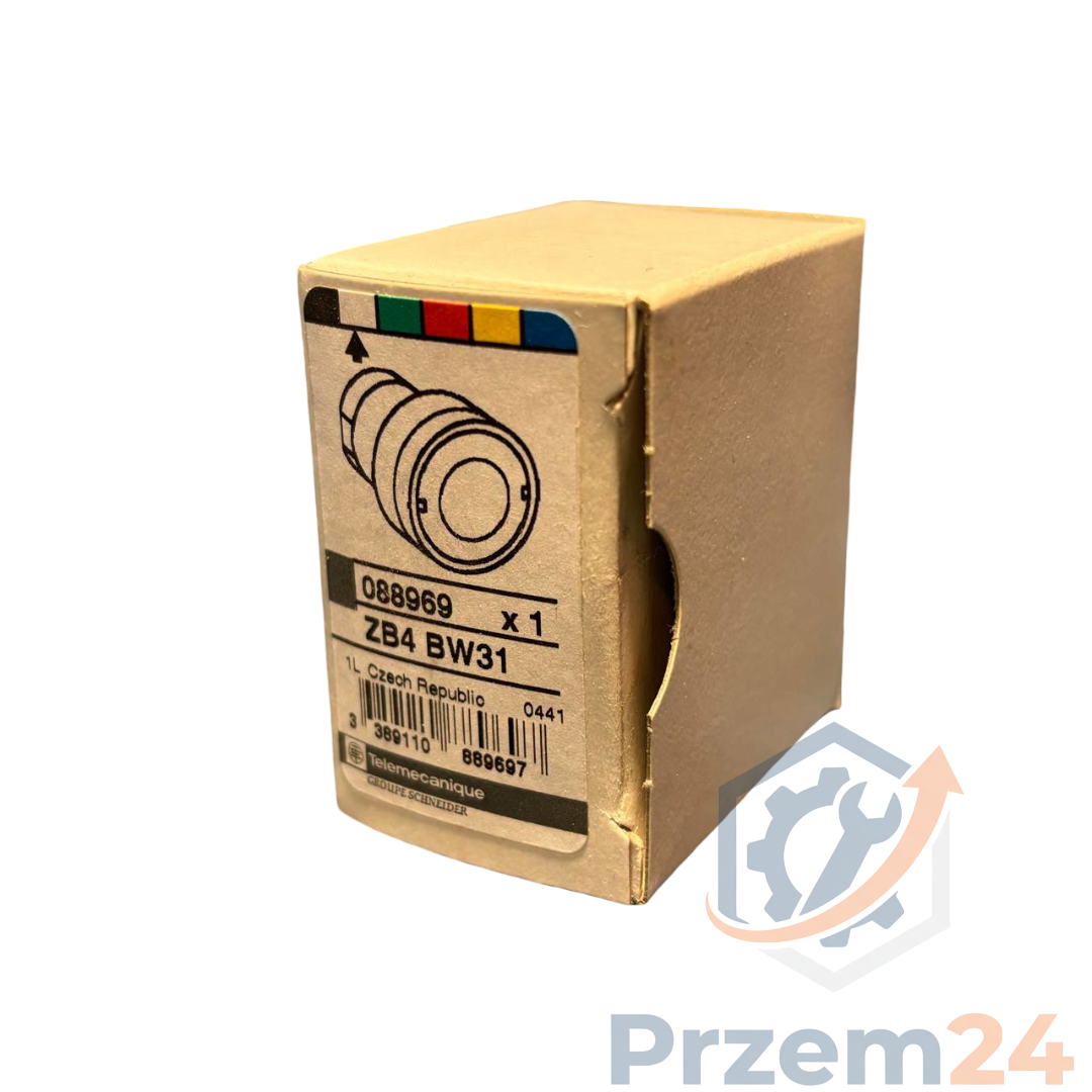 Telemecanique-ZB4BW31-088969-Biała-główka-przycisku-5-SZTUK