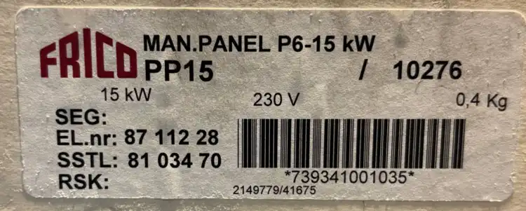 Frico-PP15-10276-Regulator-przepływu-powietrza-i-mocy-grzewczej-15kW-230V-4