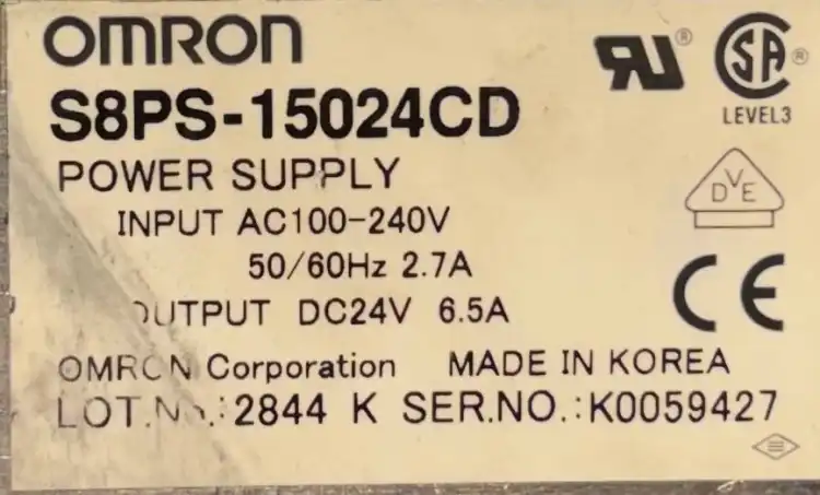 Omron-S8PS-15024CD-Zasilacz-AC100-240V-50-60Hz-3