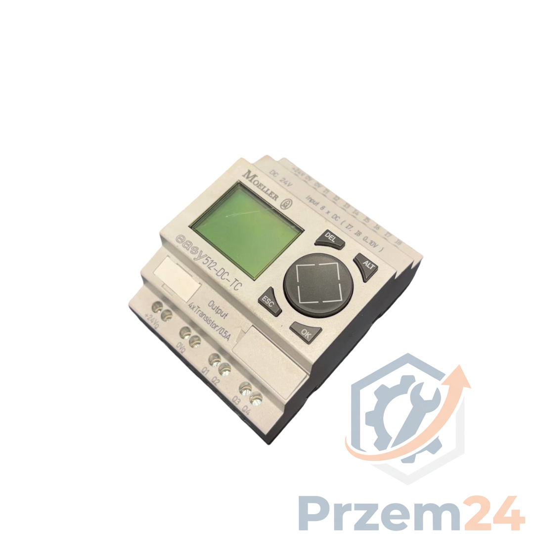 Moeller-EASY512-DC-TC-Przekaźnik-programowalny-DC-24V