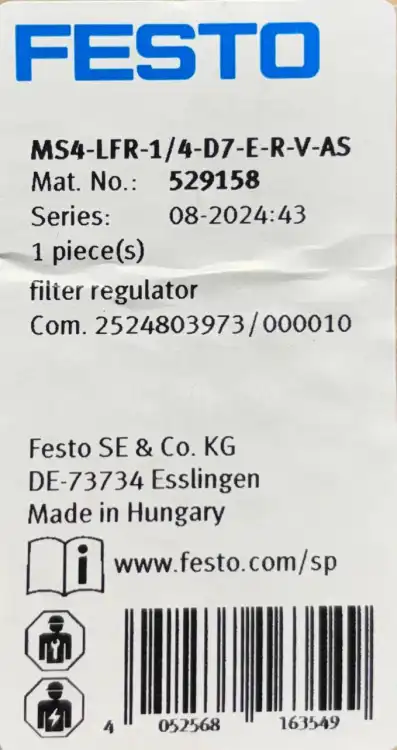 Festo-MS4-LFR-1-4-D7-E-R-V-AS-529158-Filtr-regulator-ciśnienia-3