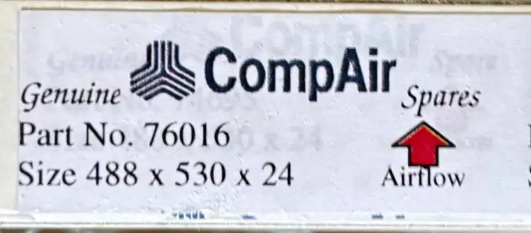 CompAir-76016-Filtr-chłodnicy-488x530x24-(Zestaw-3-szt.)-2