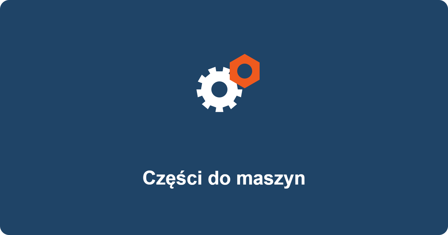 Części do maszyn